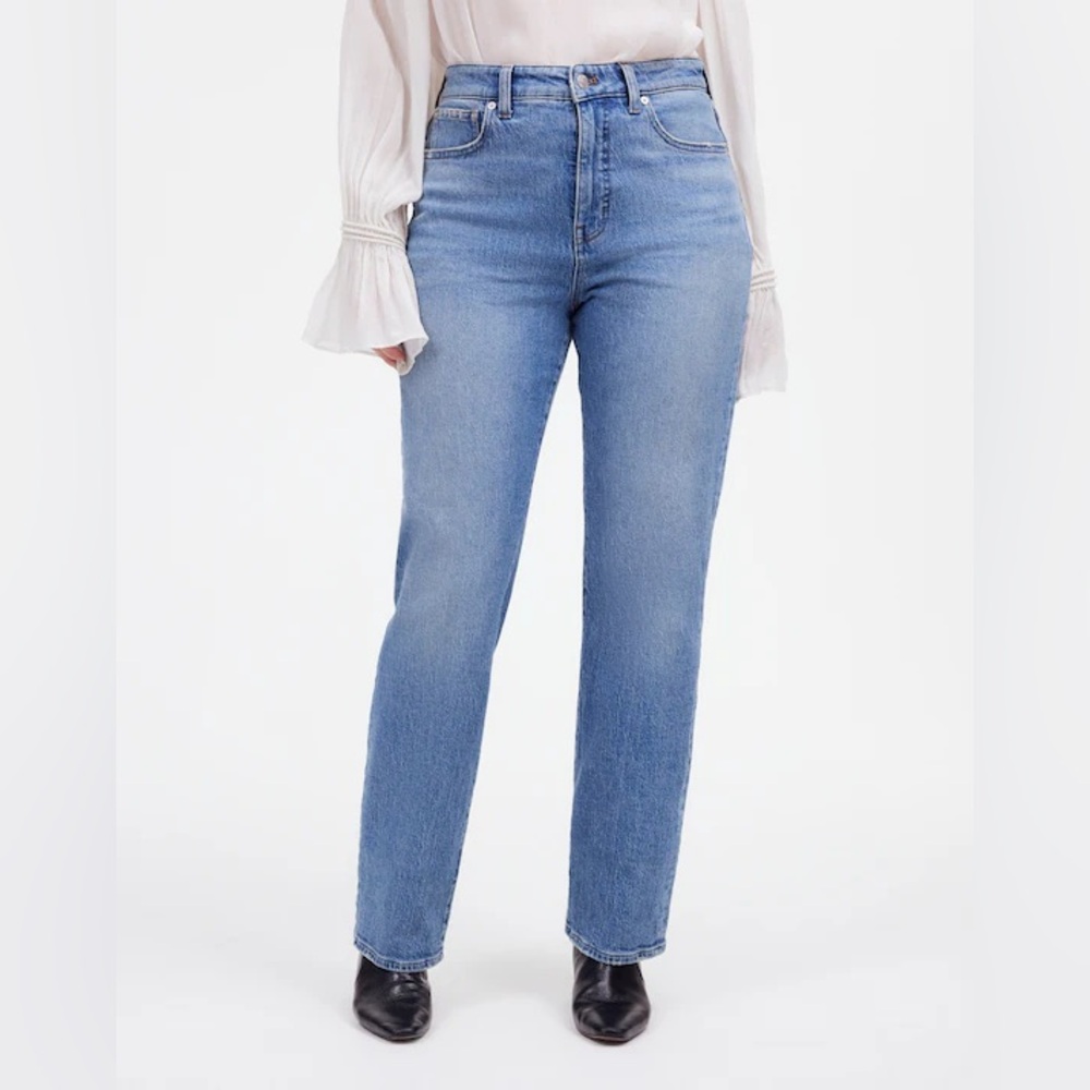 Madewell The Curvy '90s Straight Jean